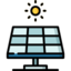 Mono Crystal Line Solar PV more Efficient.